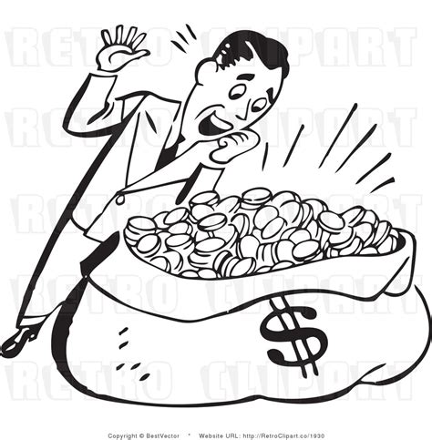 rich clip art|cash clipart black and white.